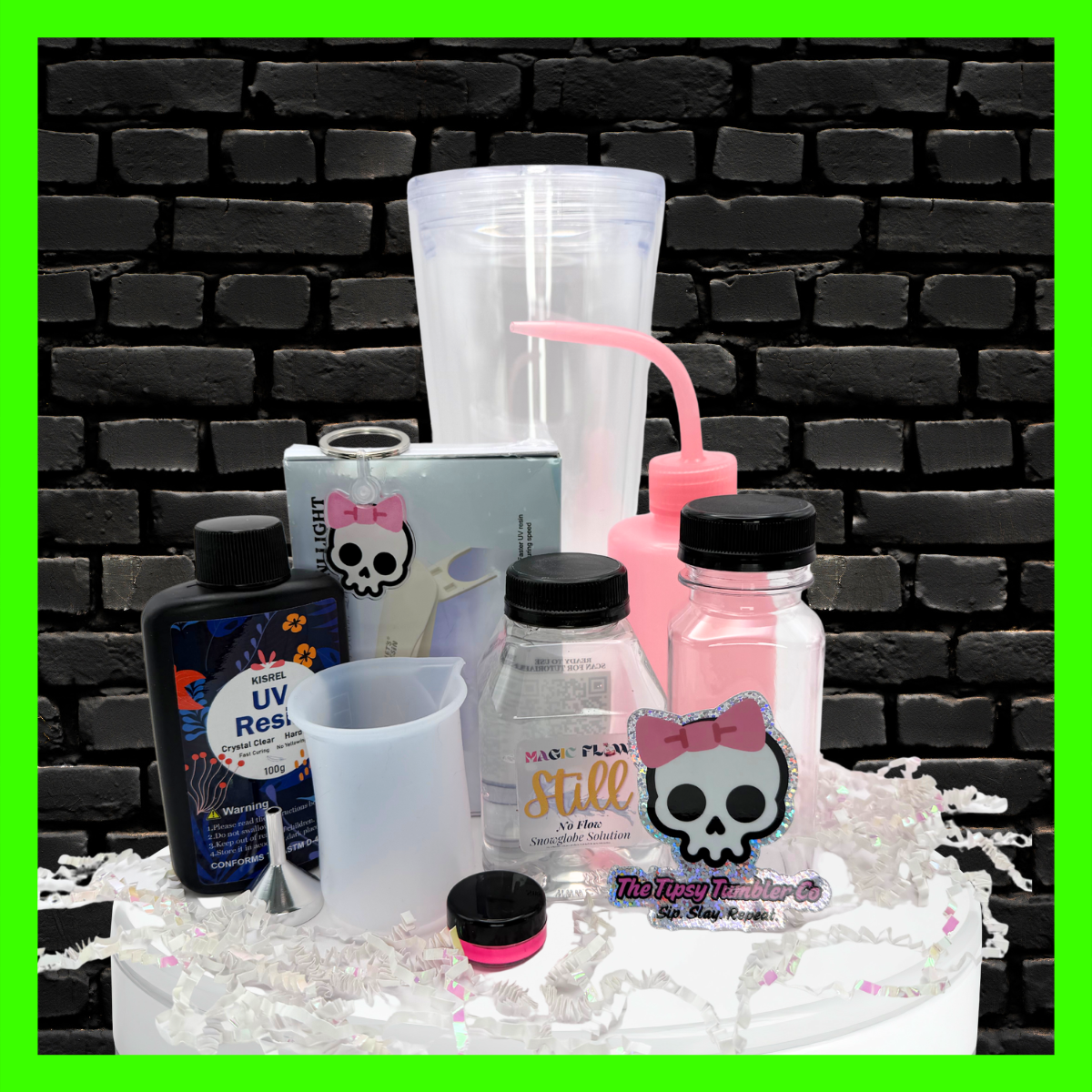 24oz Lava Drip Tumbler Starter Kit (Still Solution & Paint)