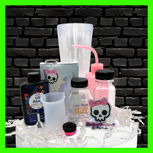 24oz Lava Drip Tumbler Starter Kit (Still Solution & Paint)