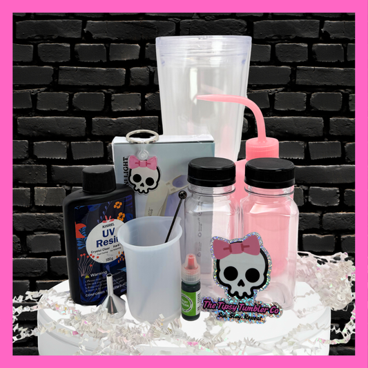 24oz Lava Drip Tumbler Starter Kit (Vegetable Glycerin & Gel)