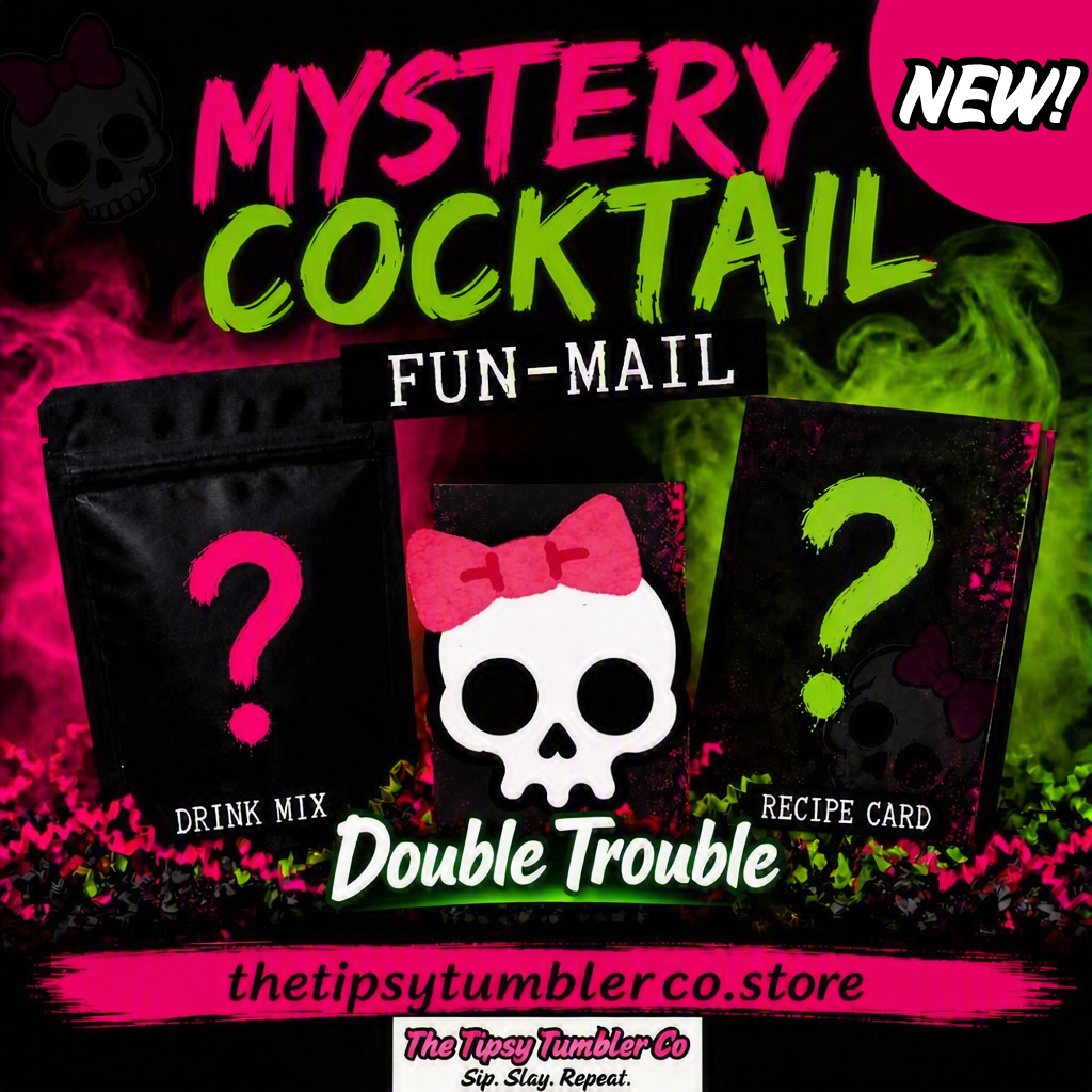 NEW! Monthly Cocktail Fun-Mail Subscription: Double Trouble Edition
