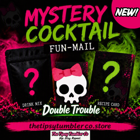 NEW! Monthly Cocktail Fun-Mail Subscription: Double Trouble Edition