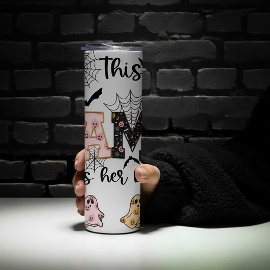 This Mama Loves her Boos - 20oz Stainless Steel Tumbler