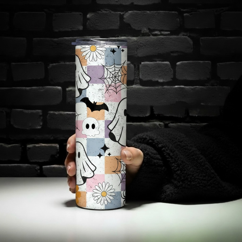 Retro Halloween - 20oz Stainless Steel Tumbler