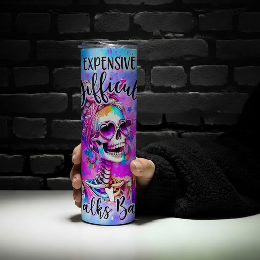 Expensive, Difficult & Talks Back - 20oz Stainless Steel Tumbler