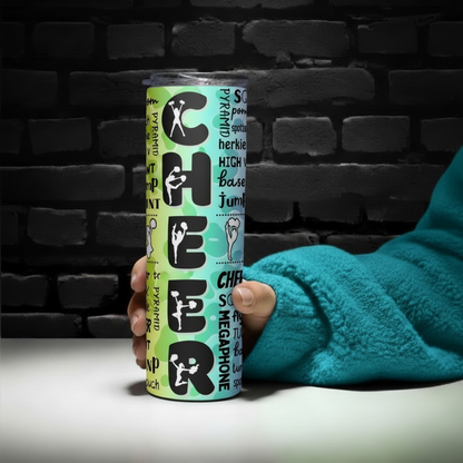 Cheer Skills - 20oz Stainless Steel Tumbler
