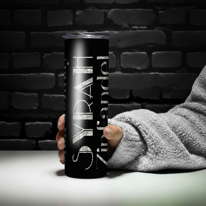 Types of Wine - 20oz Stainless Steel Tumbler