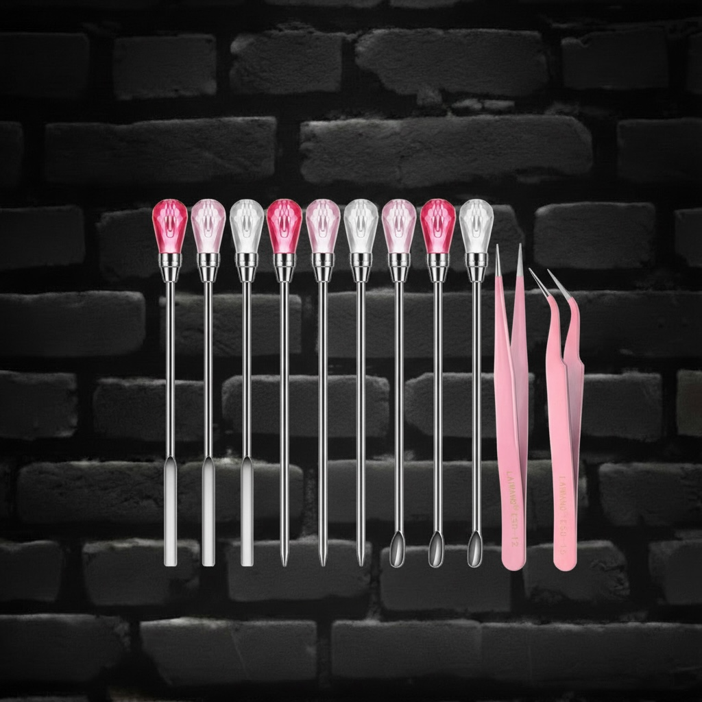 11pc Glitter Poker & Resin Tool Kit