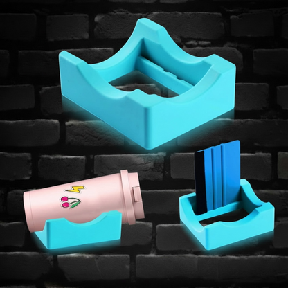 Tumbler Cradle with Felt Edge Squeegee