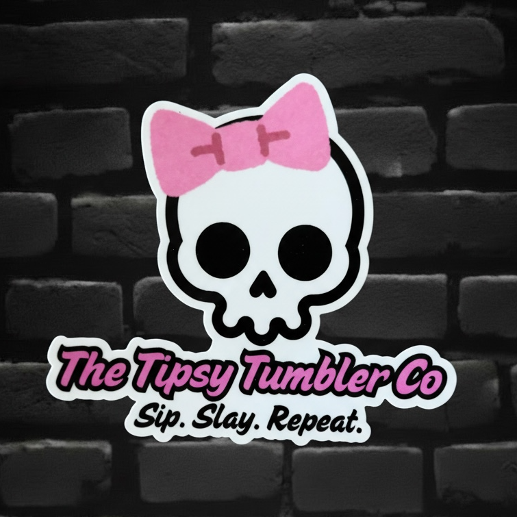 The Tipsy Tumbler Co Large Stickers